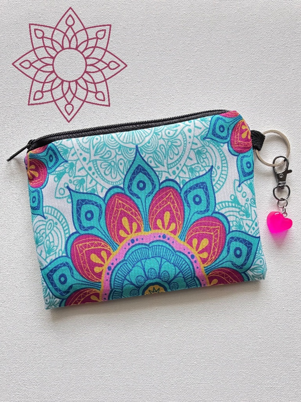 Purse | Mini Pouches | Wallet | Bag with Zipper for Women | Coin Pouch.